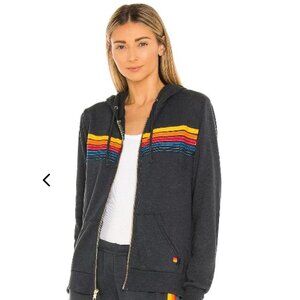 Aviator Nation 5 Stripe Hoodie